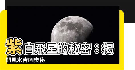 紫白飛星的斷法|《擇日學叢談》：紫白飛星擇日法